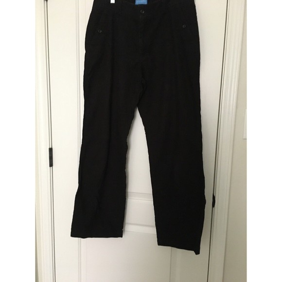 Dockers Women’s Corduroy Pants Size 12 Black - Picture 1 of 10
